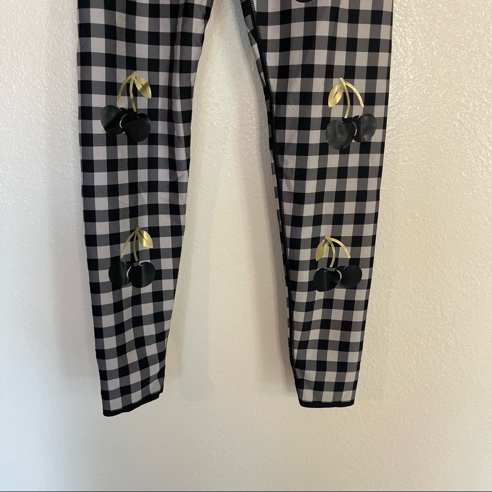 Ultracor Gingham Cherry Leggings Size XS - Picture 6 of 9